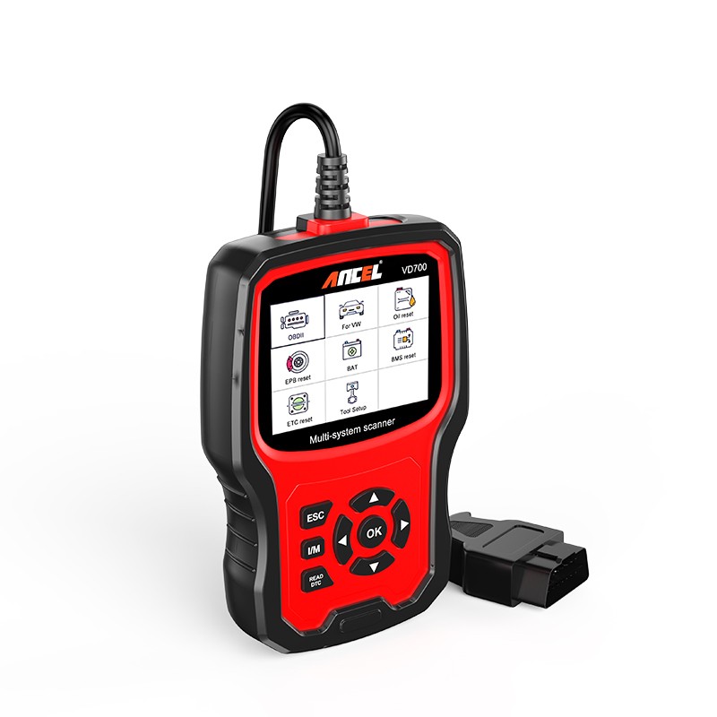 ANCEL OBD2 Sanner All System Car Diagnostic Tool ABS SRS TPMS Code Reader For VW