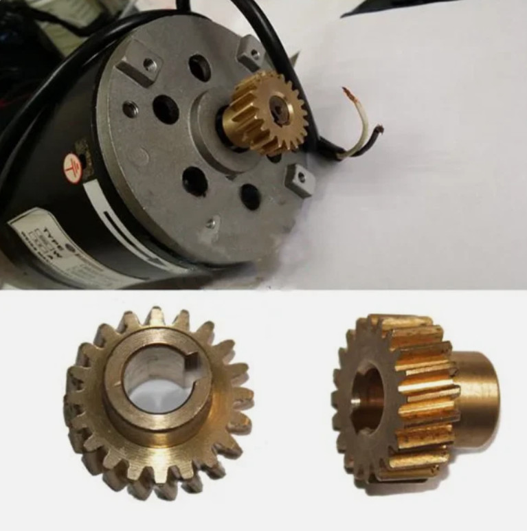 Helical Gear WMD16 20 30V/VA Brushed Motor Copper Gear Drilling Milling Parts