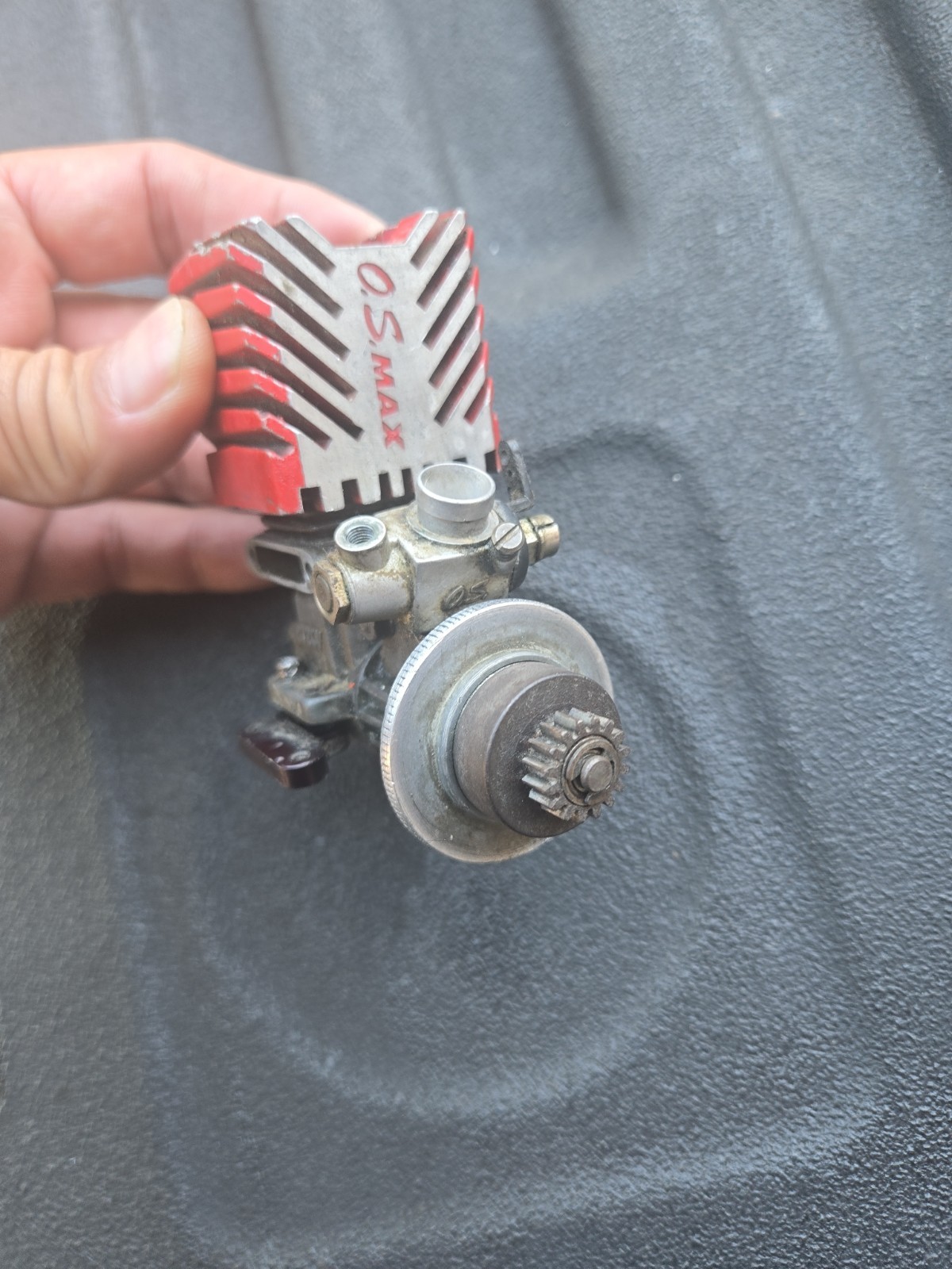 Vintage Os Max Cv12 Cv .12 Engine Rare