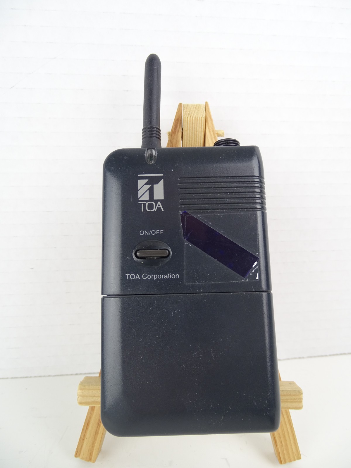 TOA WIRELESS TRANSMITTER MICROPHONE WM-4310 A01 No Mic