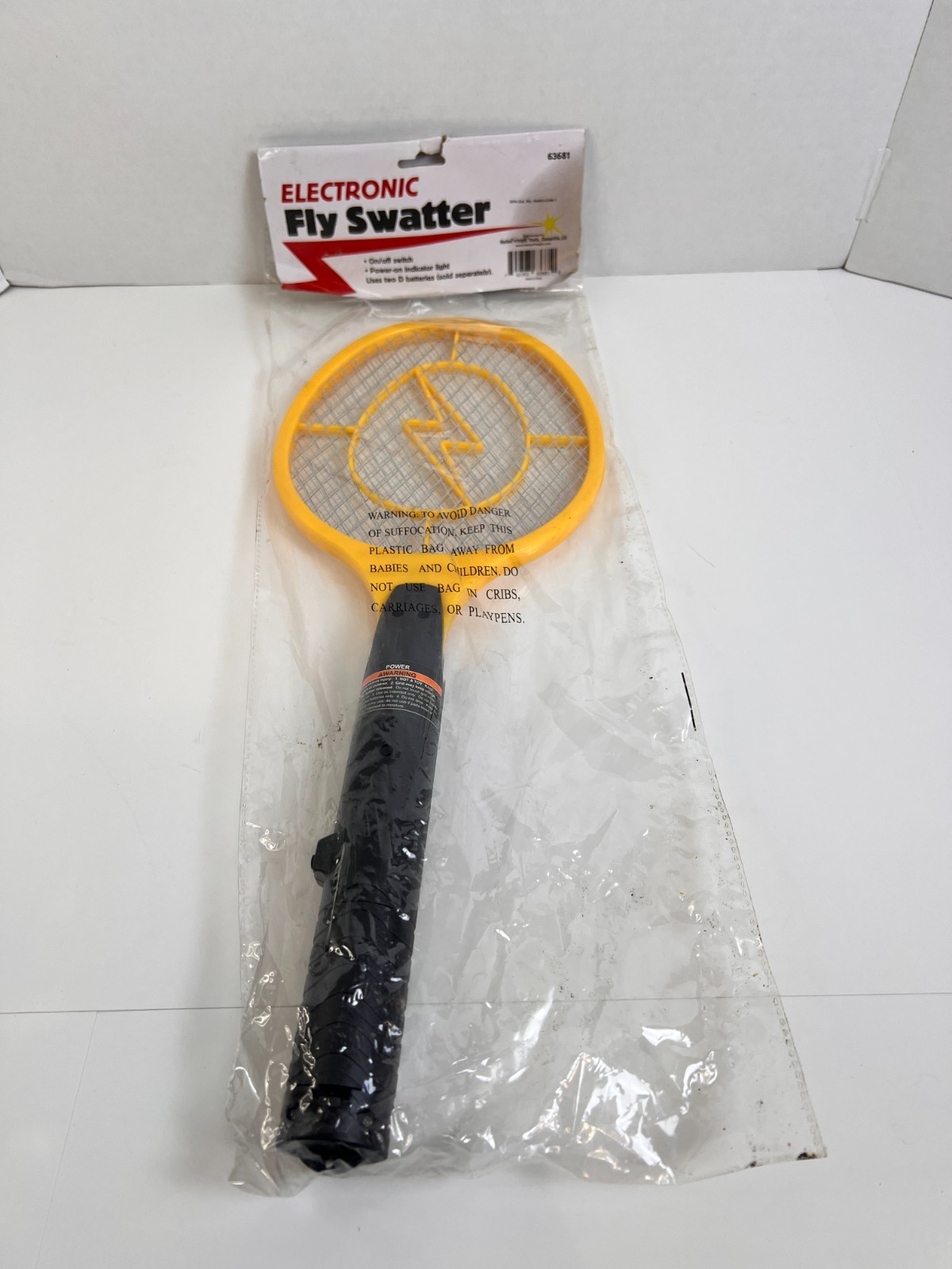 Electronic Fly Swatter Bug Mosquito Zapper Racket - Brand New Sealed
