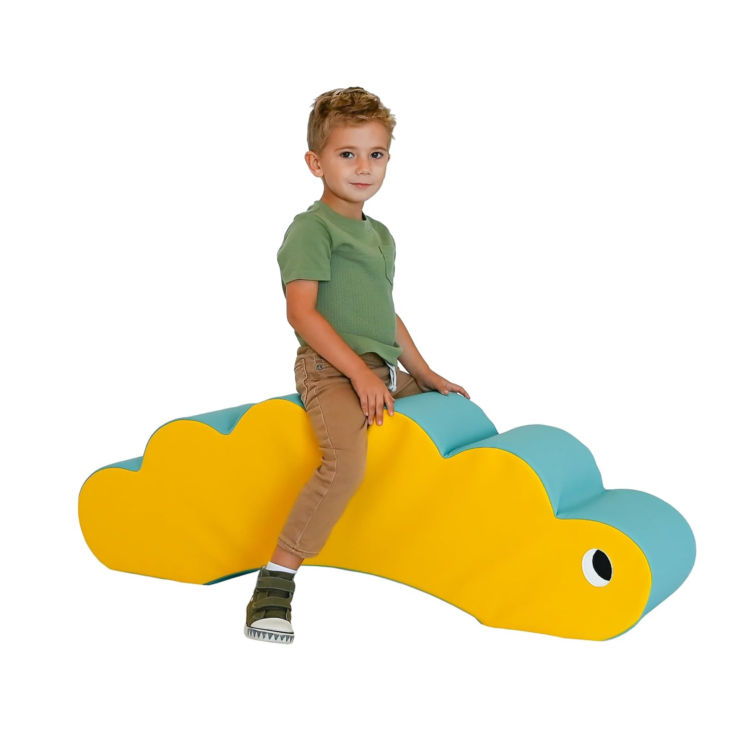 Coco the Caterpillar Foam Stool - Soft Toddler Chair for Home & Daycare