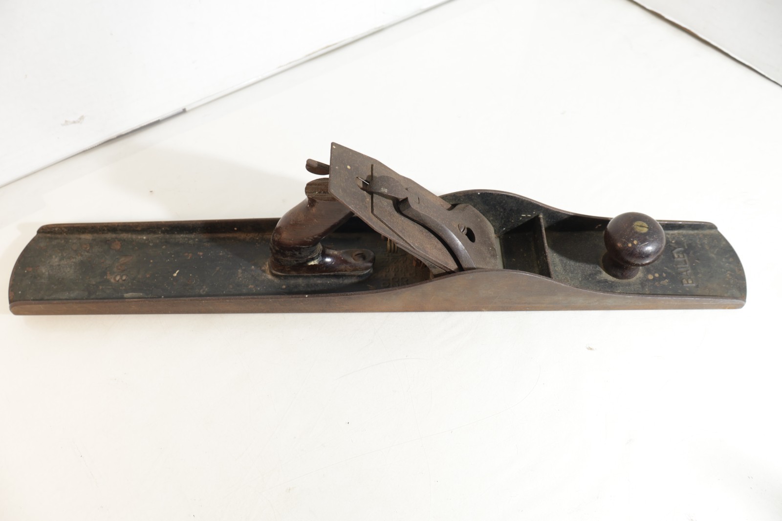 STANLEY # 8 PLANE CORRUGATED BOTTOM TYPE 11 GOOD USED CONDITION MUST SEE