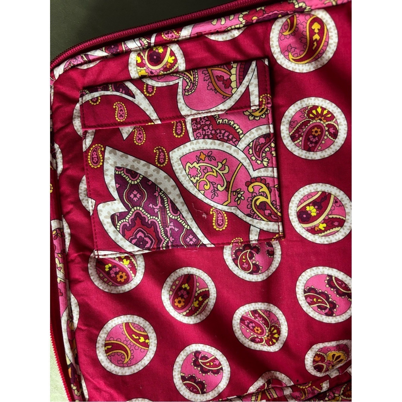 Vera Bradley Large Zipped Computer Case