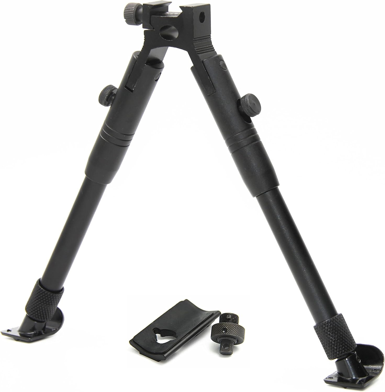 Bipod for Picatinny Rail Foldable Adjustable 8-10 Inches with Swivel-Stud