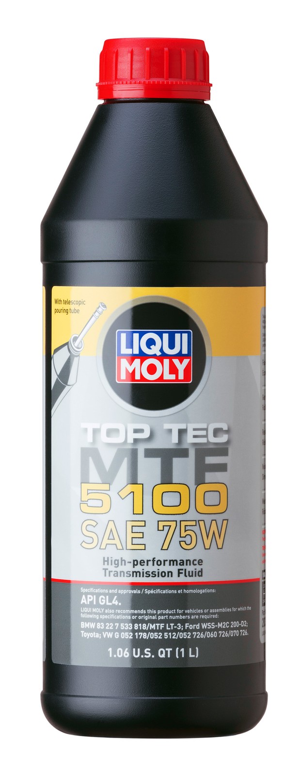 LIQUI MOLY Top Tec MTF 5100 Gear Oil SAE 75W – High-Performance Transmission