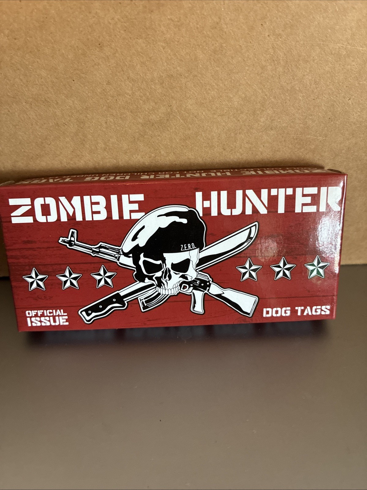 Classified Novelties Zombie Hunter Dog Tags Official Issue Adult Collectible
