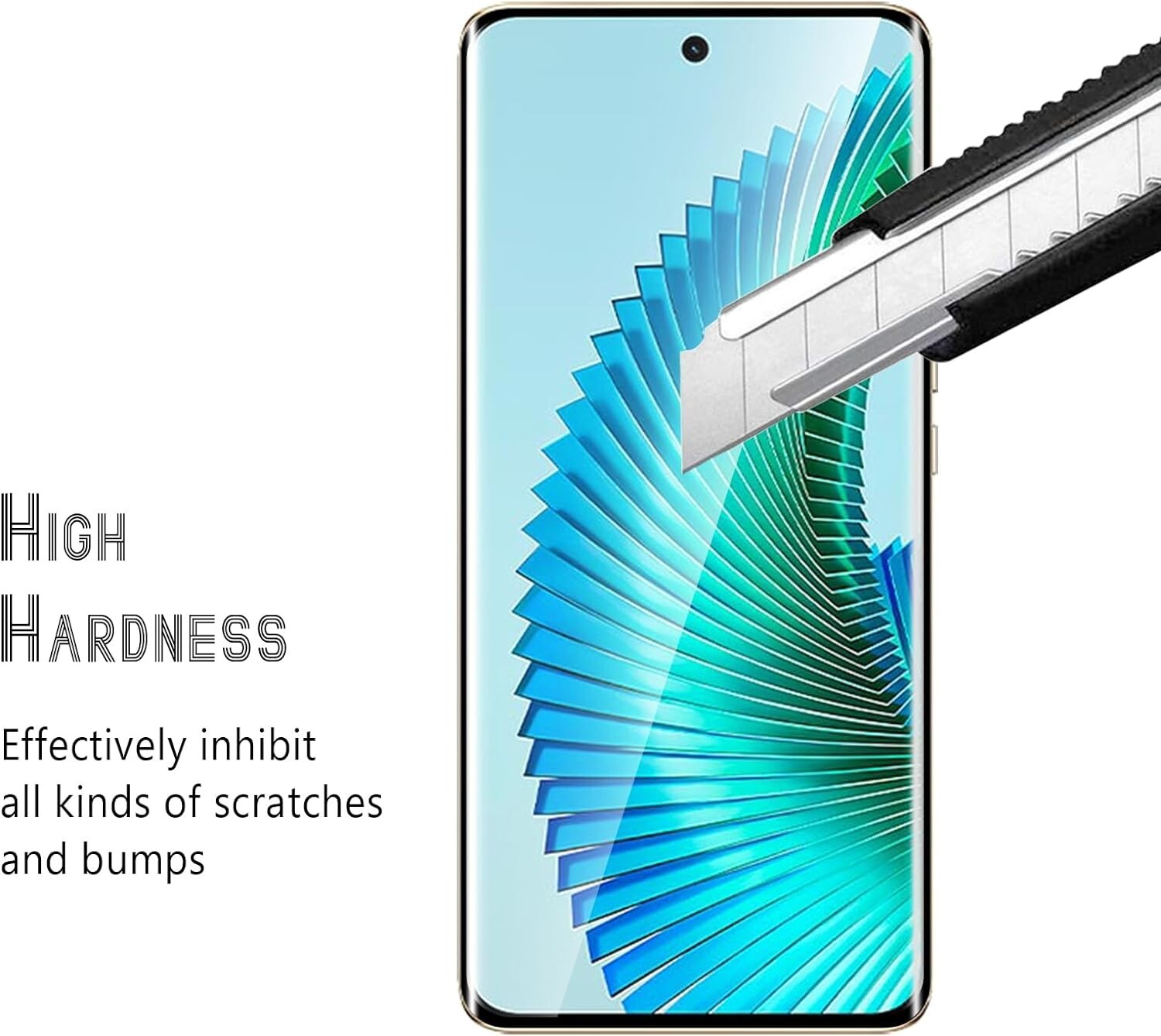 2X 3D Schutzglas ( Display + Kamera ) für Honor Magic 6 Lite 5G Panzerfolie Full