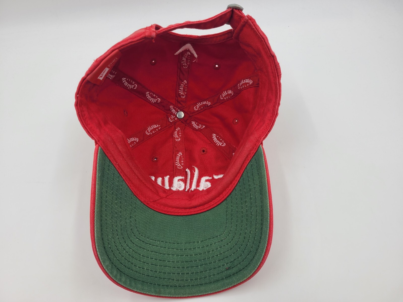Callaway Golf FT-5 Tour i Autographed Signed Strapback Adjustable Hat Cap Red