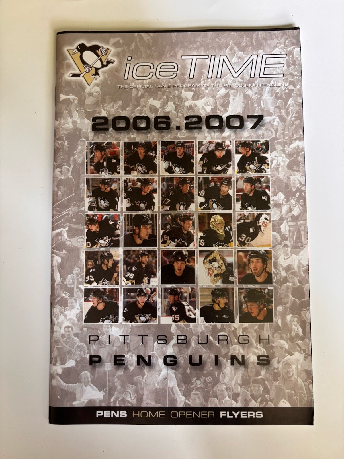 PENGUINS ICE TIME PROGRAM OCTOBER 5 2006 JORDAN STAAL DEBUT