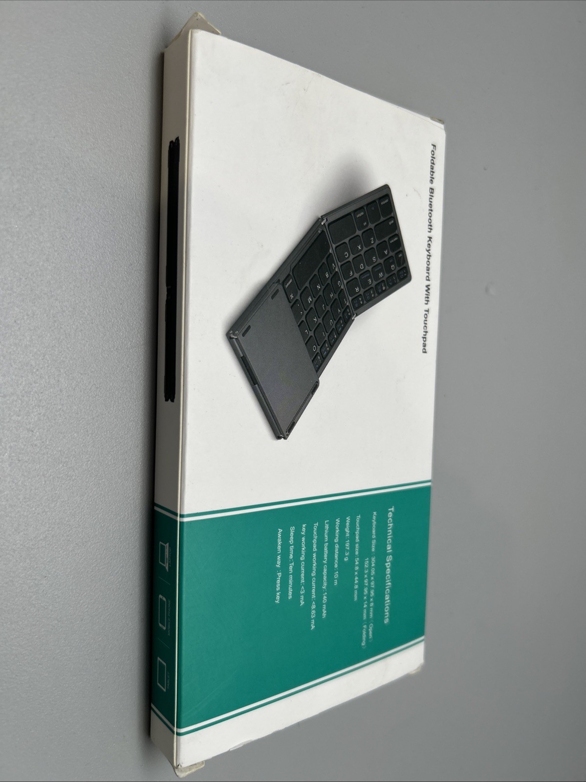 NEW Foldable Bluetooth Keyboard with Touchpad  Wireless OS Android Windows Mac