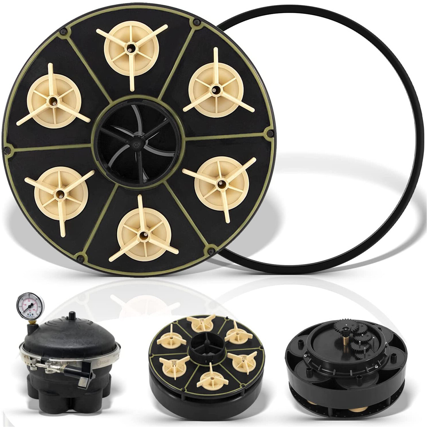 6 Port Module Water Valve 004-302-4408-00 for Paramount for Floor Pool Cleaning