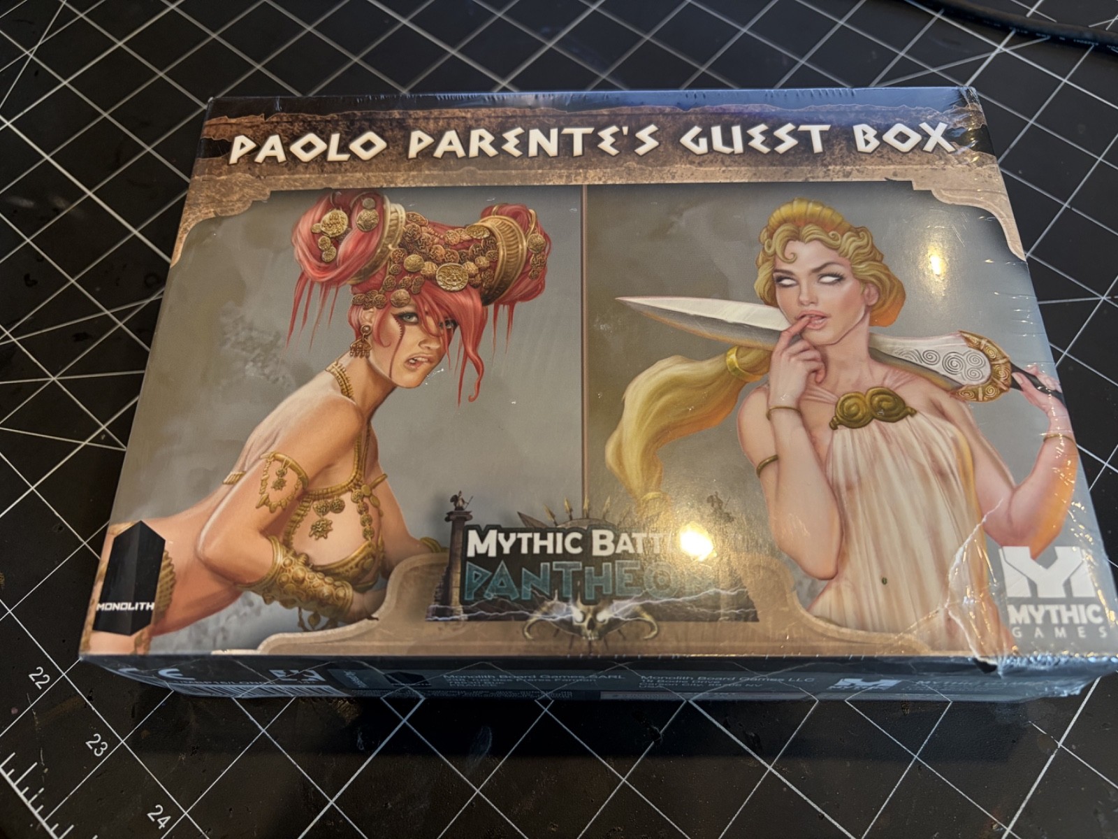 Mythic Battles Pantheon - Mythic Games - Paolo Parente's Guest Box - NEW