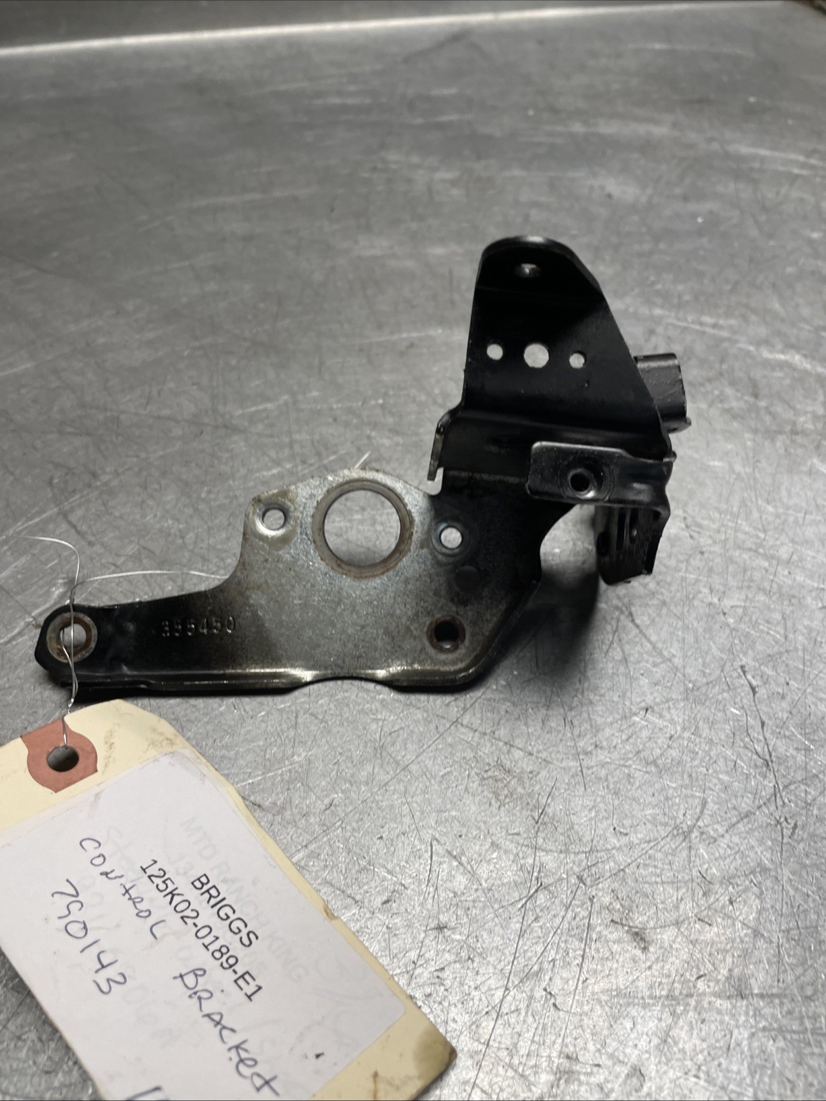 OEM GOOD USED BRIGGS 125K02-0189-E1 CONTROL BRACKET 790143