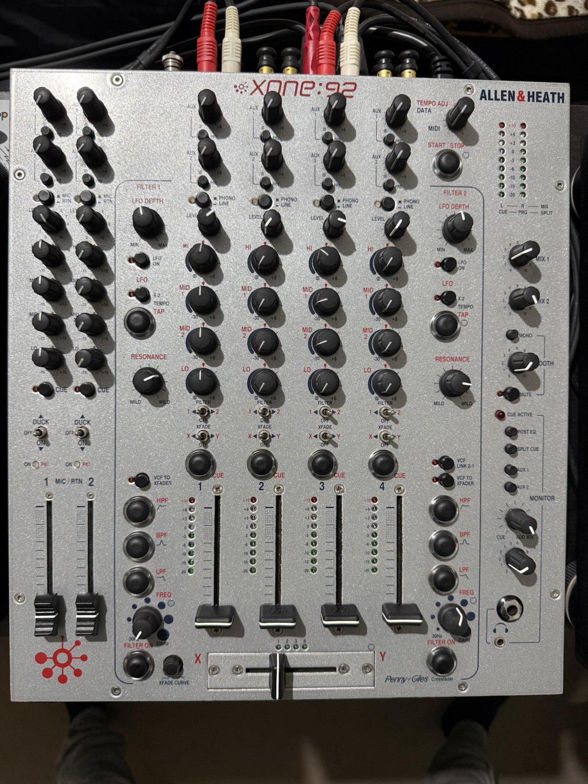 Allen & Heath Xone 92 Analogue DJ Mixer  (ULTRA RARE MADE IN THE UK VERSION)