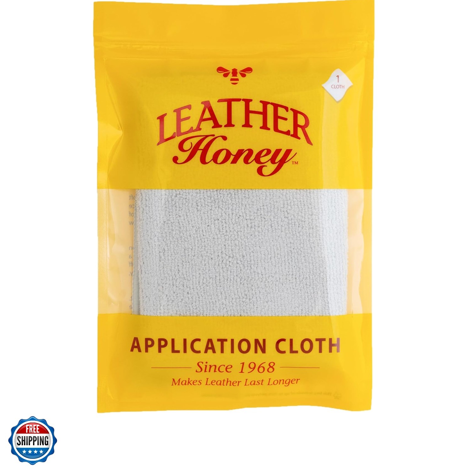 Lint-Free Application Cloth: Microfiber Cloth for Use with Leather Conditione...
