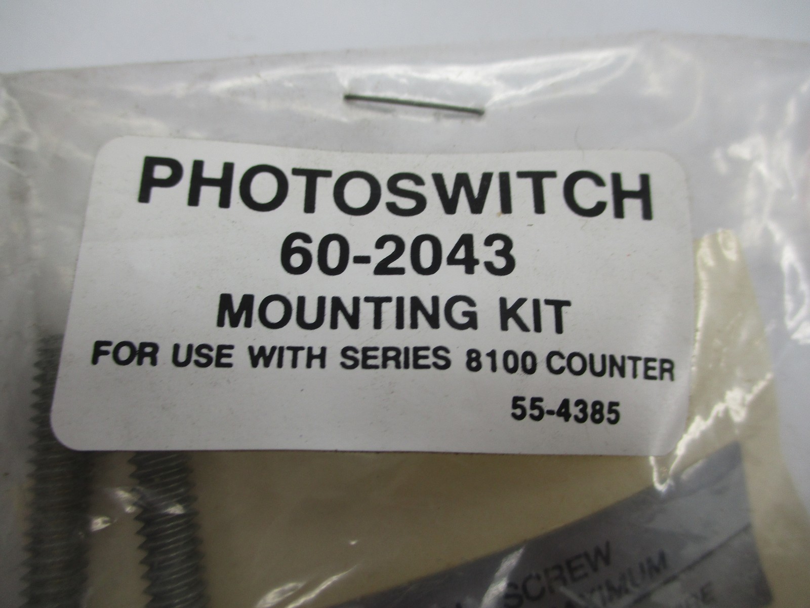 PHOTOSWITCH 60-2043 MOUNTING KIT NSNP