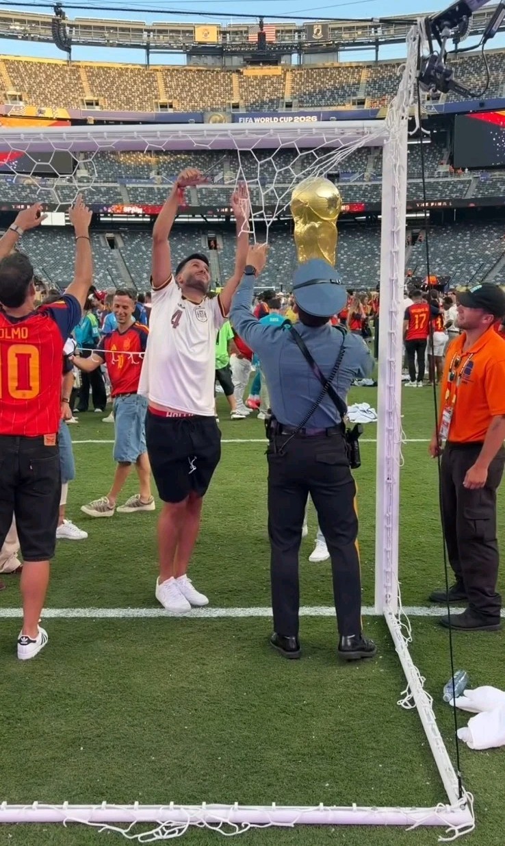 Spain Vs Argentina World Cup 2026 SOCCER Field  NET Metlife Stadium