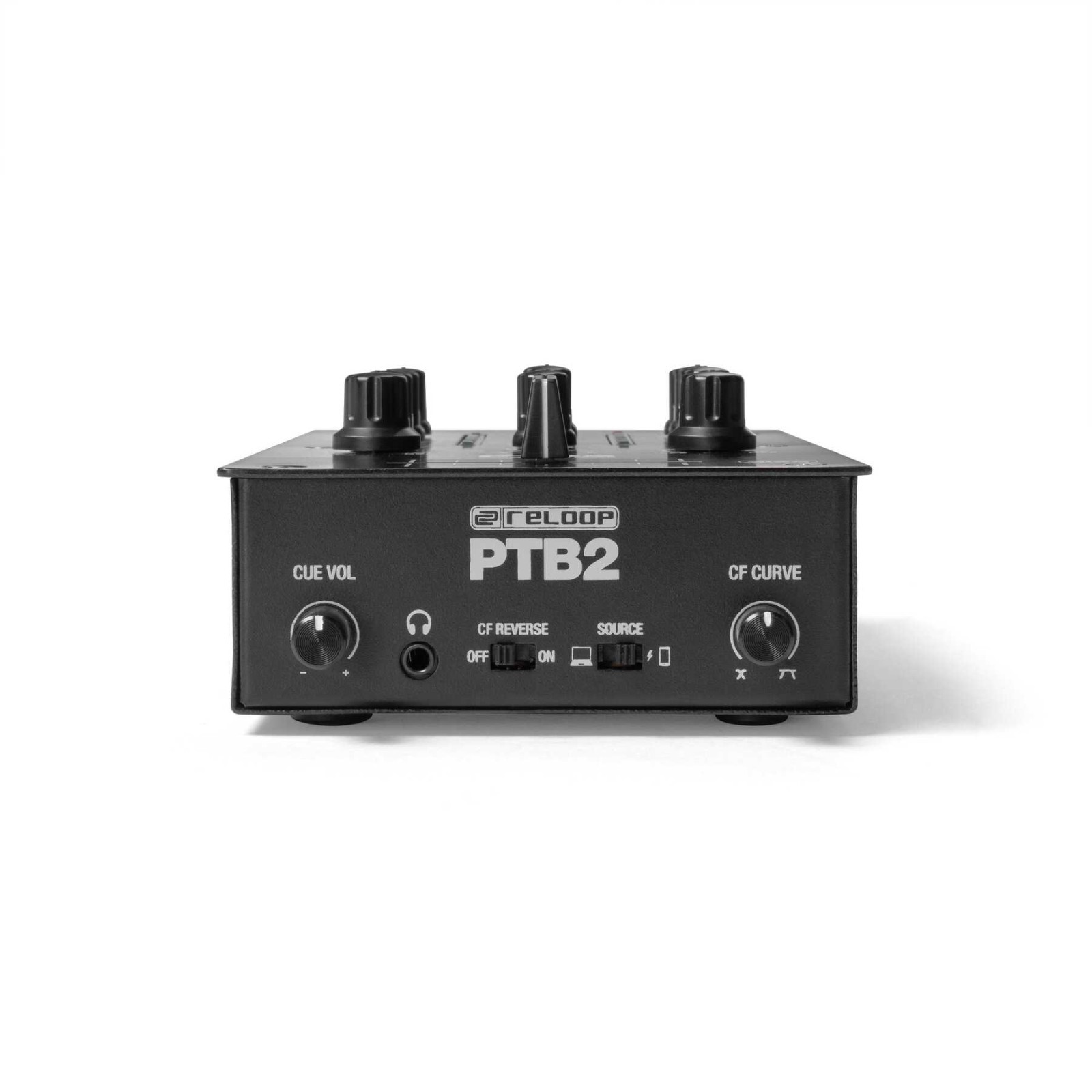 Reloop PTB-2 Portable 2+1-Channel DJ Mixer with DVS and Bluetooth Interface