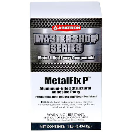 Abatron Mbnd#K Putty, 1 Lb Container Size, Pail, Metalfix P, Gray