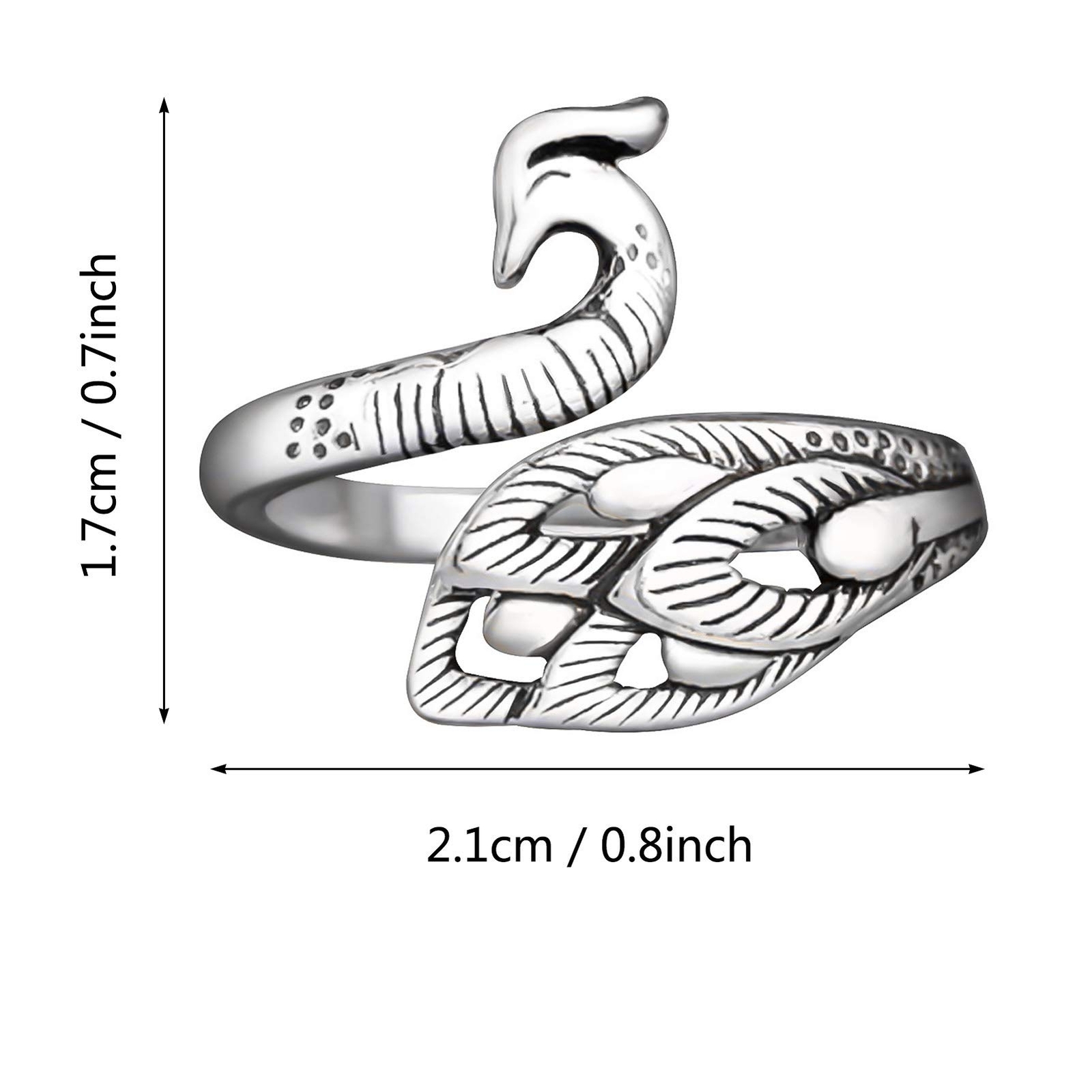 2 Pack Adjustable Knitting Loop Crochet Loop Yarn Guide Finger Holder Ring