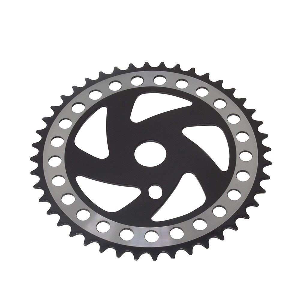 BICYCLE CHAINRING Cw358 44t 1/2 X 1/8 Chrome LOWRIDER CRUISER BIKE