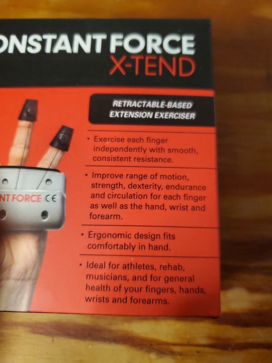 Dynatomy Constant Force-XTend: Retractable-based extension exerciser-Light Re...