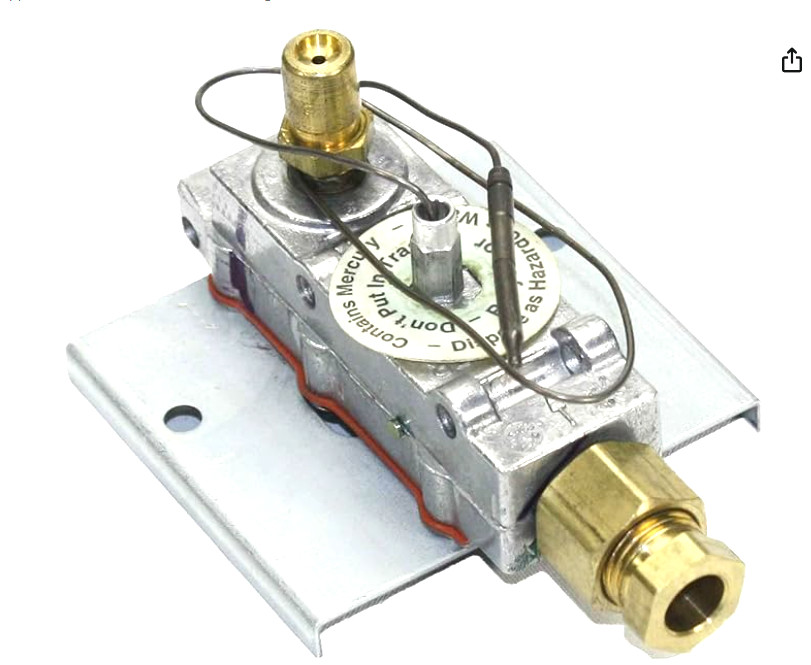 Oven Safety Valve 4157094 fits WB21X474 WB21X5232 WB21X5344 WB21X5345 1802A206