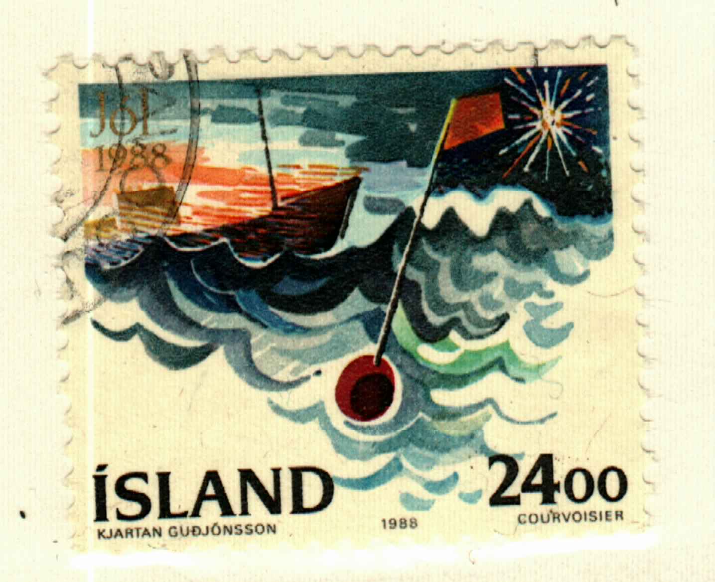 Iceland #670 used used CV$1.25