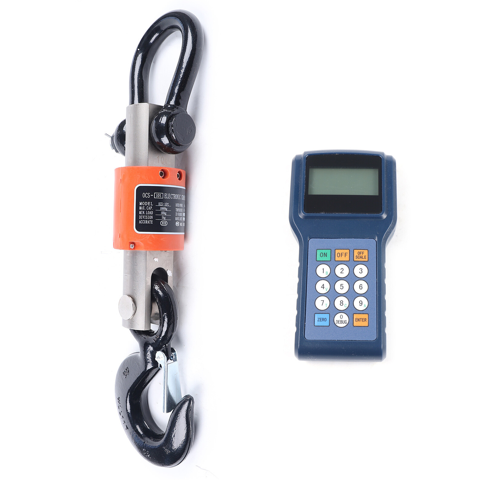 10Ton/10000Kg Electronic Digital Hanging Crane Scale Wireless Remote Lift Scale
