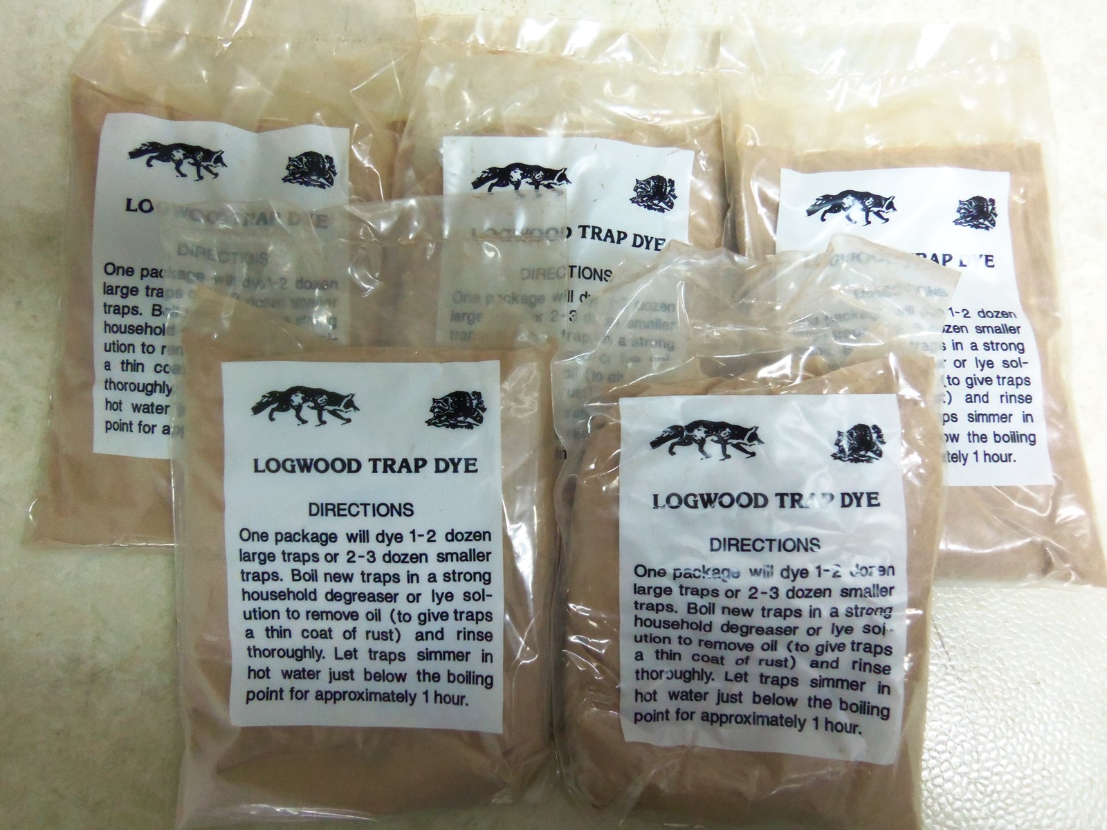 5 Pounds Logwood Trap Dye  Traps  Trapping  Raccoon Muskrat Mink Fox