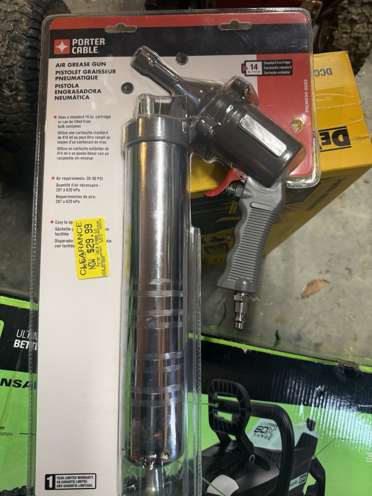 Porter Cable Air Grease Gun