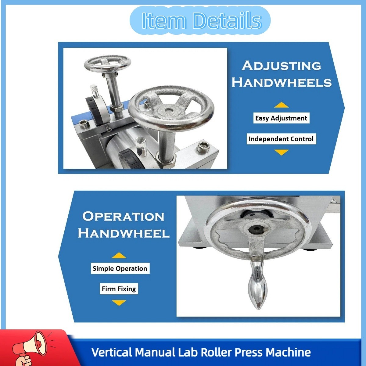 Roll-to-roll Machine Anode/cathode Sheet Calendering Machine Press Roller