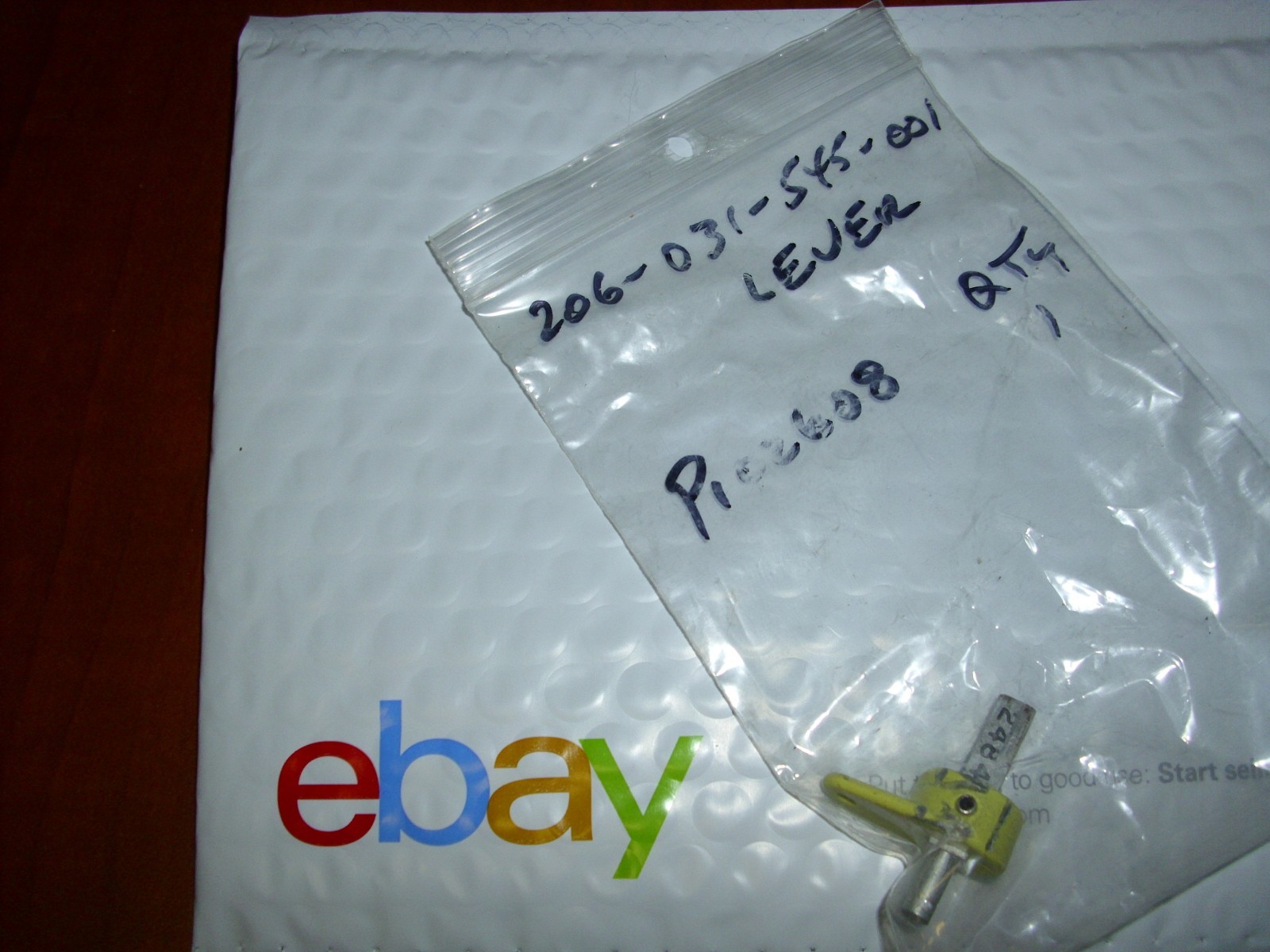Bell 206 Helicopter Lever 206-031-545-001