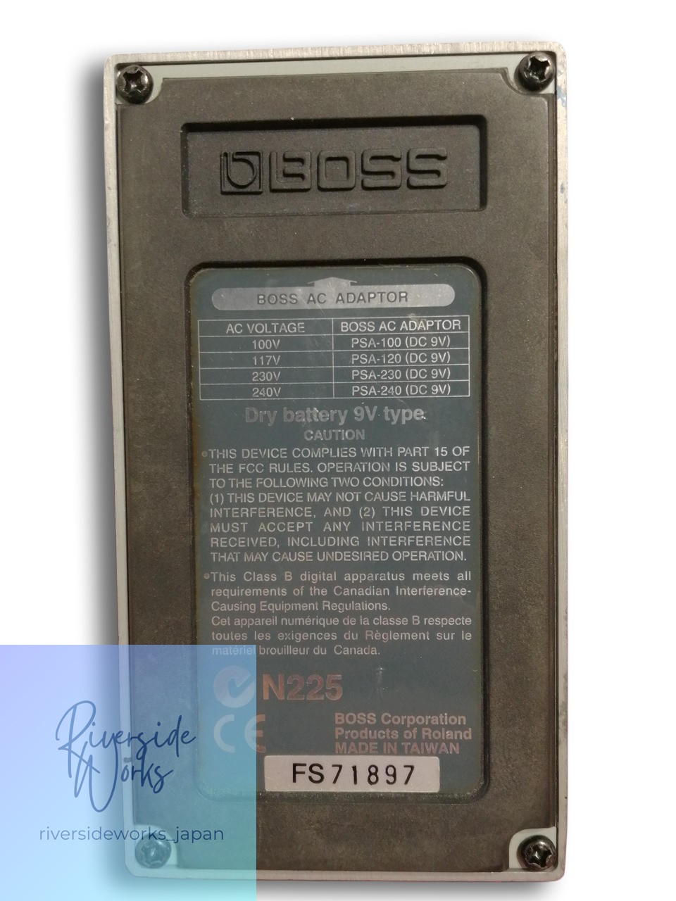 BOSS CH-1 Guitar Effects Pedal Chorus Ensemble