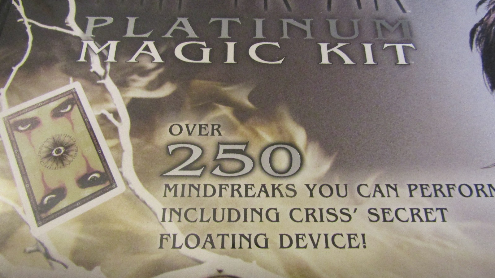 Criss Angel Mindfreak Platinum Magic Kit NEW Sealed (PLUS 2 BONUS TRICKS) Bundle