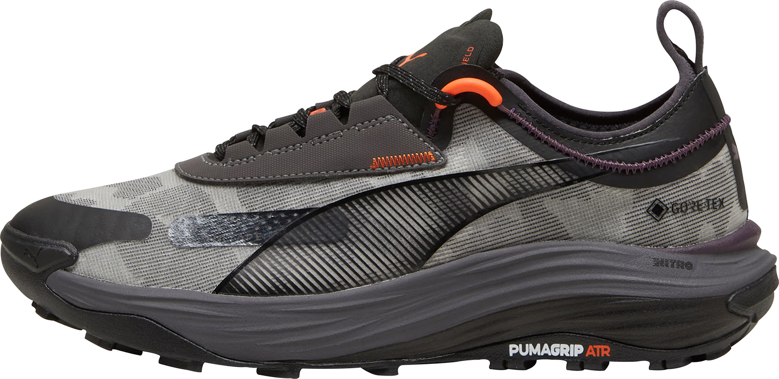 Puma Voyage Nitro 3 GORE-TEX Mens Trail Running Shoes Grey Waterproof GTX Run