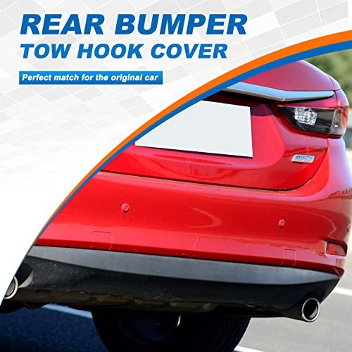 Rear Bumper Tow Hook Cover Towing Eye Cap Fit for Mazda 6 Atenza 2013 2014 2015