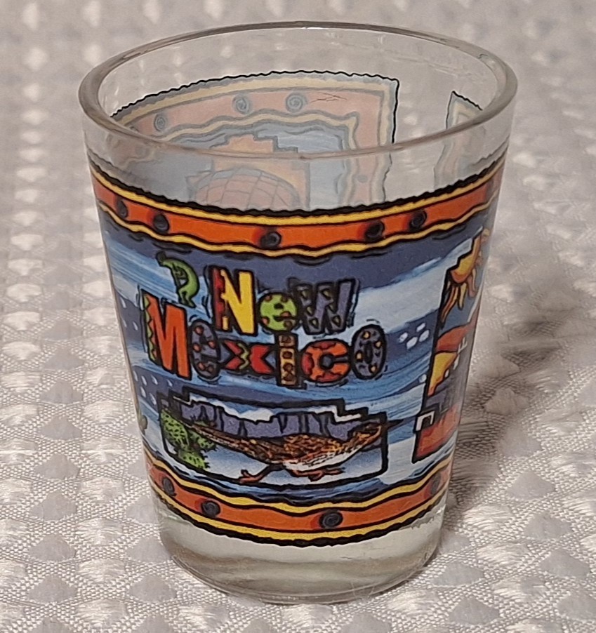 New Mexico State Souvenir Shot Glass