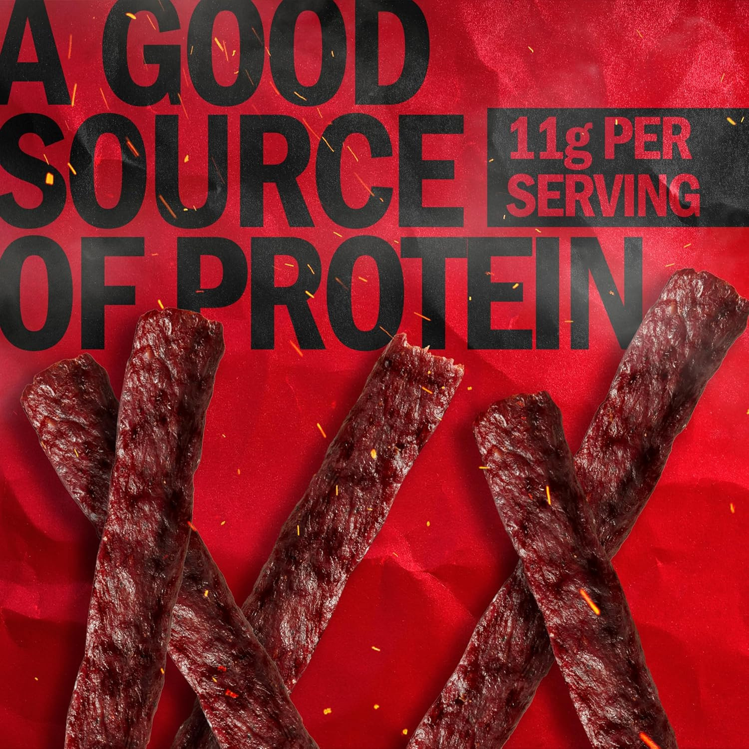 Jack Link’s Premium Cuts Beef Steak, Peppered, 12 Count, 1 Oz Strips – Great Pr