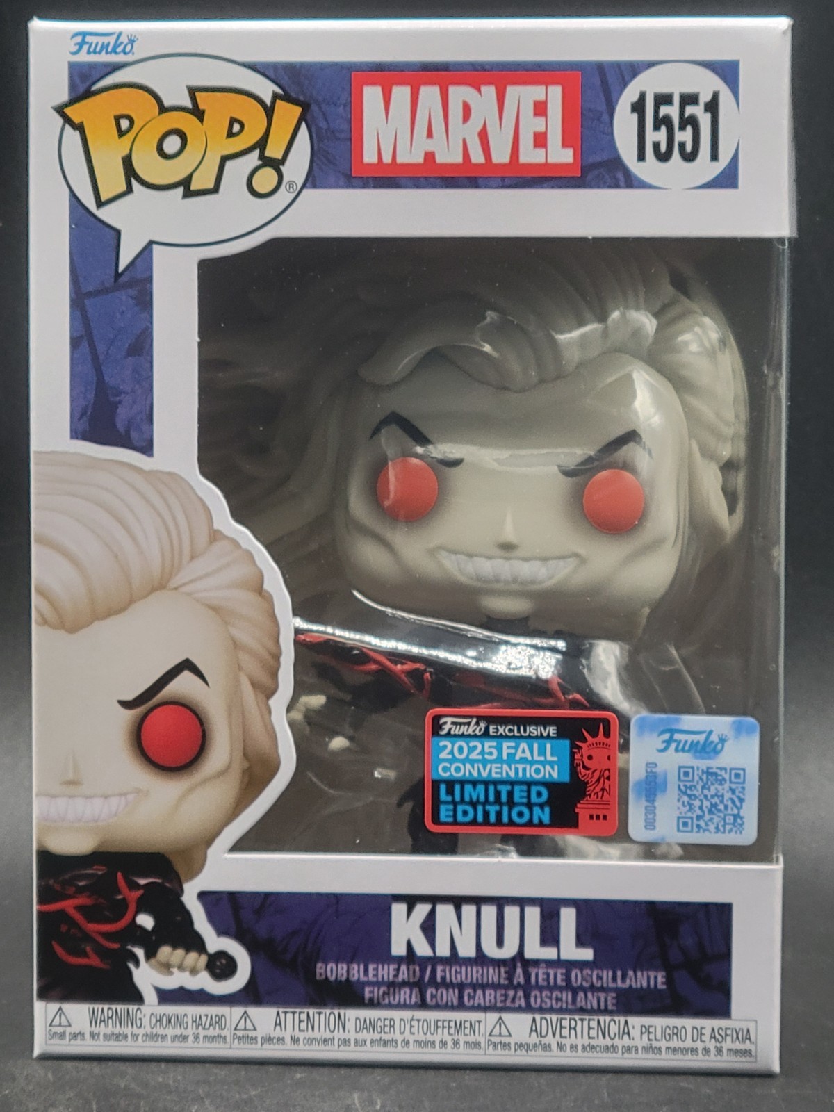 Funko Pop Marvel 1551 Knull Fall Con NYCC