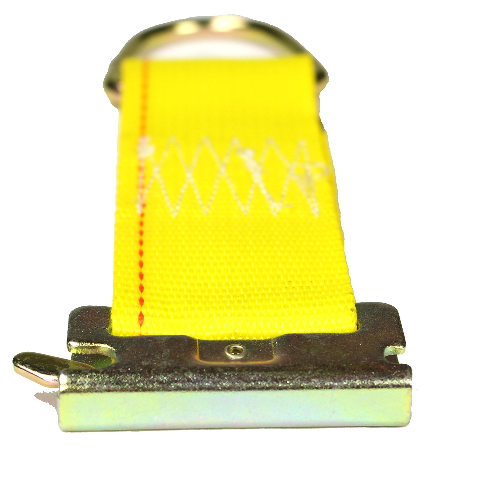 DC Cargo Mall E-Track Rope Tie-Offs, 2" x 6" Tie Down Straps - 4-pack, Yellow
