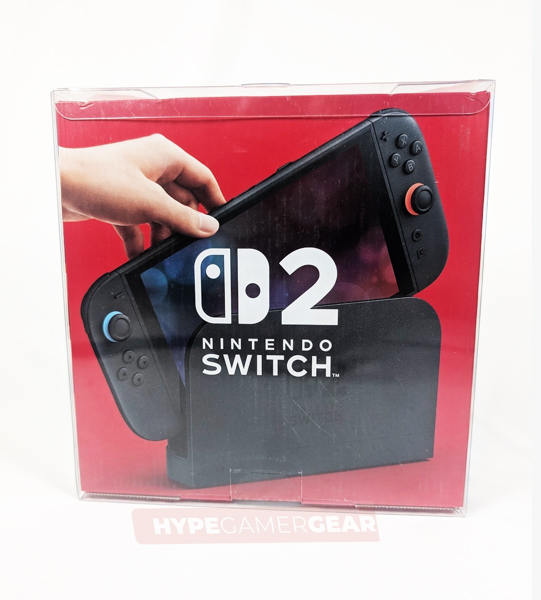Nintendo Switch 2 Box Protector & Display Case | PET Plastic | Acid-Free |