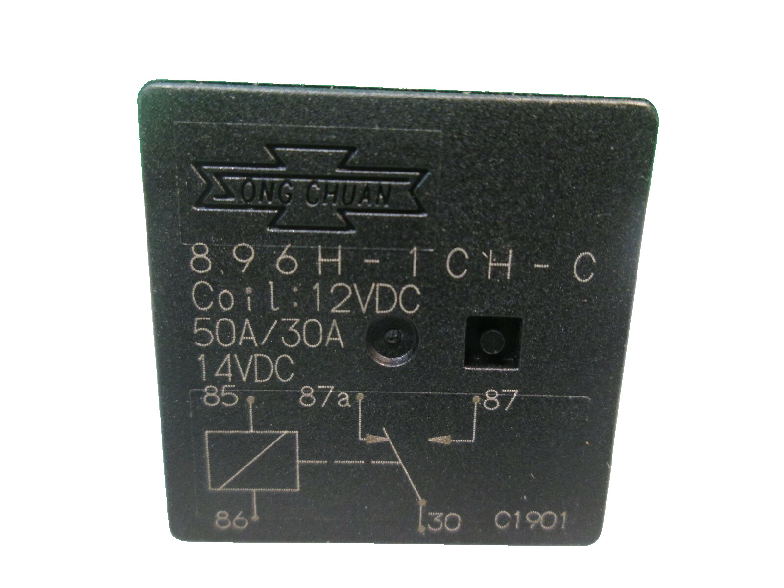 Song Chuan 896H-1CH-C 001 Automotive Relay 12VDC Coil 896H1CHC001 FAST US SELLER