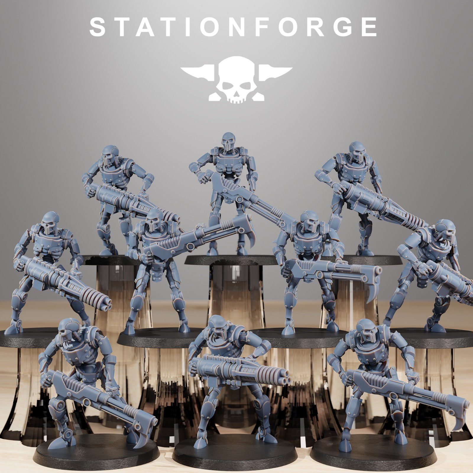 Astronet X1 Infantry Squad | Station Forge | Licensed 3D Printed Miniatures