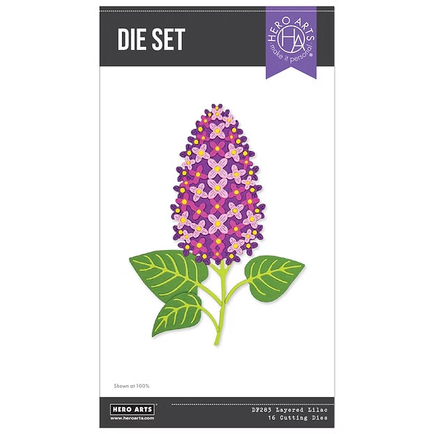 Layered Lilac Die Set by Hero Arts