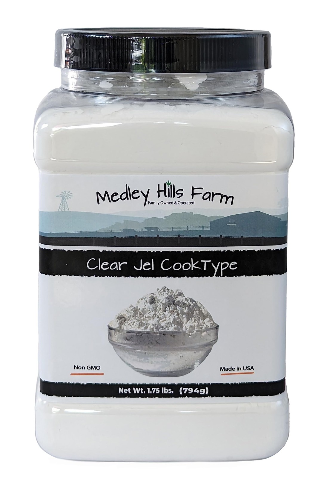 Clear Jel by Medley hills farm 1.75 Lbs. in Reusable 28 Ounce (Pack of 1)