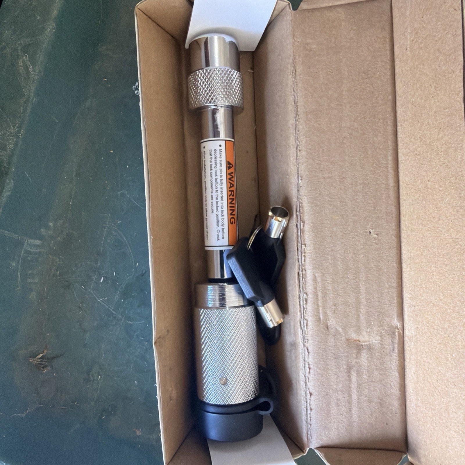 Mockins Trailer Lock New In Box 2 Keys + Weather O Rings For Locking Cargo Hitch