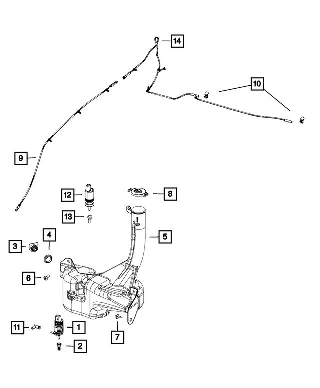 Genuine Mopar Headlamp Mounting Screw 6509758AA