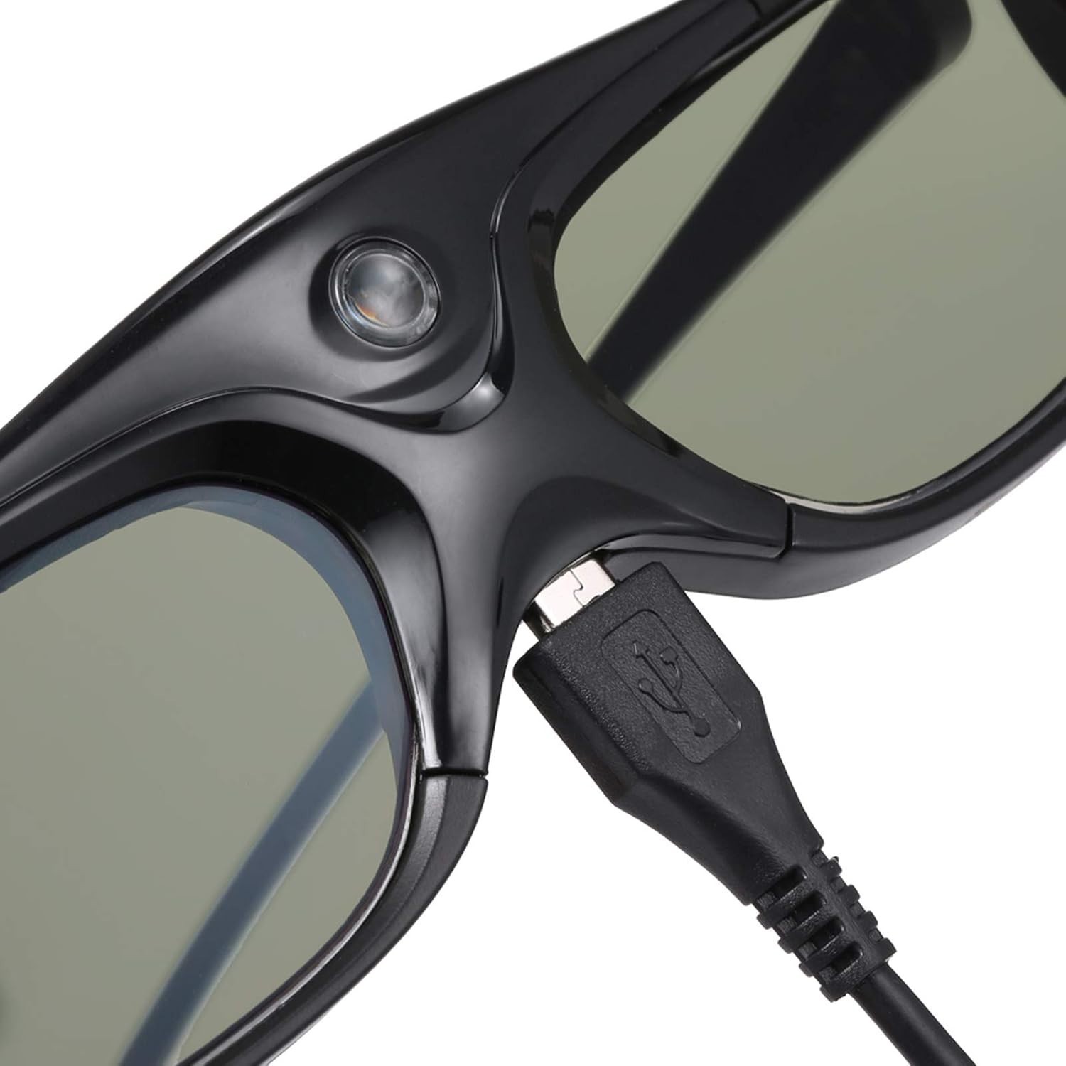 3D Glasses GL2100 Black with 3D Visuals for Enhanced Viewing Experience